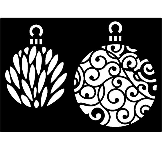 VBS Christmas stencils, set of 3