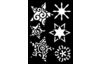 VBS Christmas stencils, set of 3