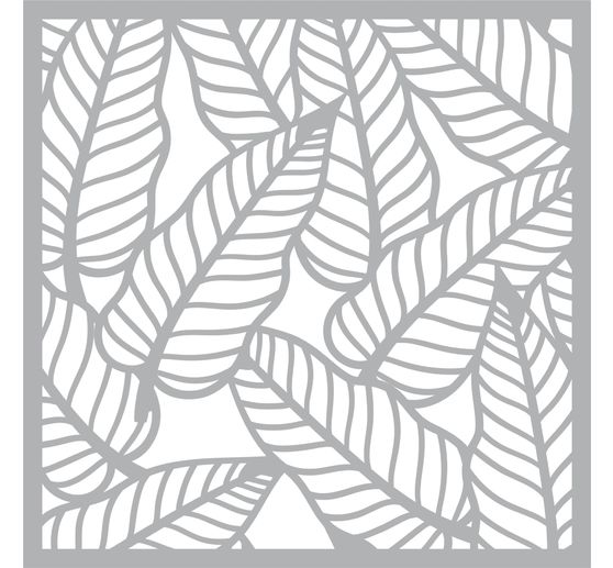 Stencil "Tropical leaves"