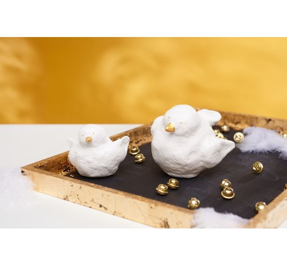 Cotton balls, white, Ø 50 mm, 5 pieces