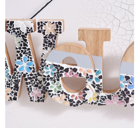 Crackle Mosaik Platte