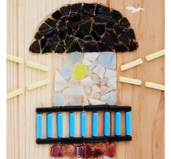 Mosaik-Fugenfüller, transparent