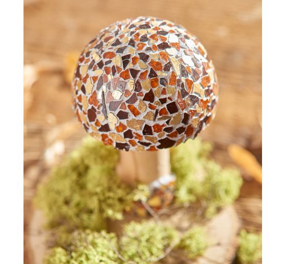 Crackle Mosaik Platte