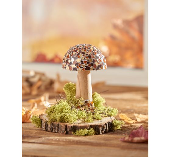 Crackle Mosaik Platte
