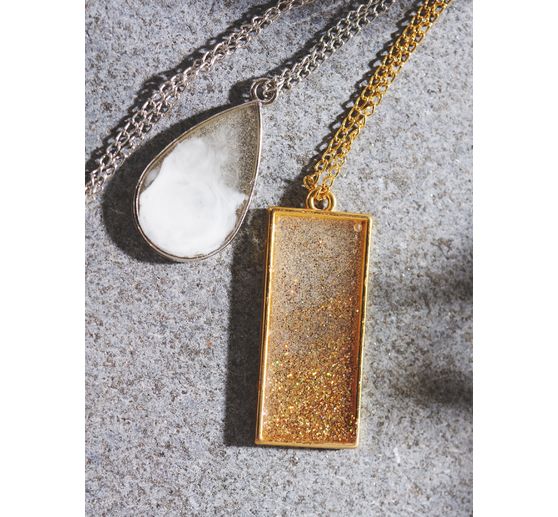 Schmuck-Metallfassung "Formenmix"
