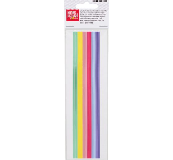 Wachsstreifen "Pastell"