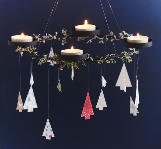 Motiv-Fotokarton "Weihnachtskugeln"