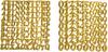 Wax set "Numbers & letters"