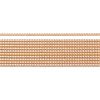 Verzierwachs-Perlstreifen Roségold-Glänzend