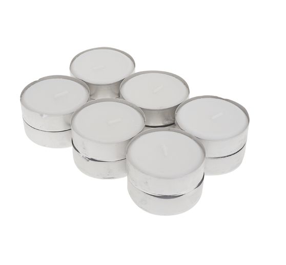 Maxi-Teelichtkerzen, 12er Flatpackung