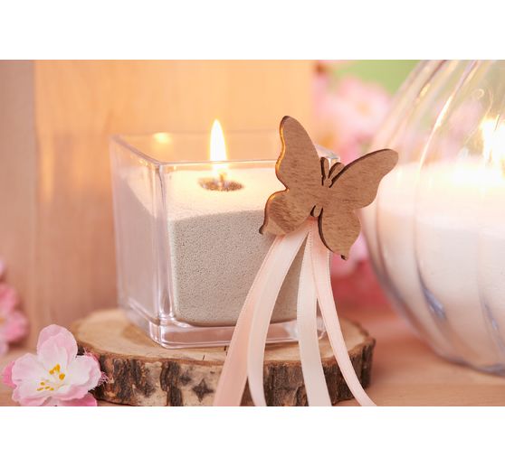 Candle wicks, waxed