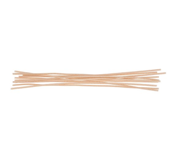 Candle wicks, waxed