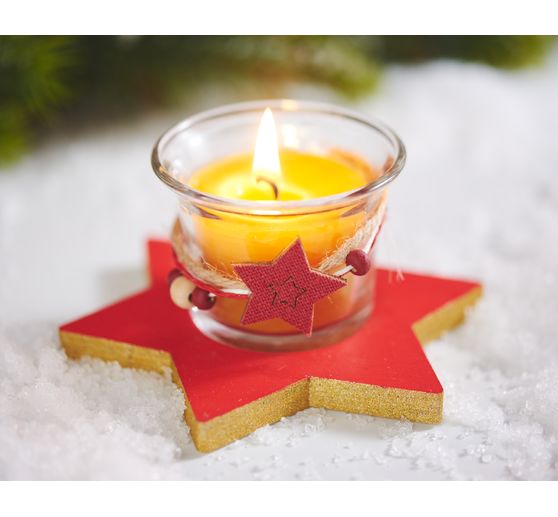 VBS Tealight holder "Star", 12 pieces