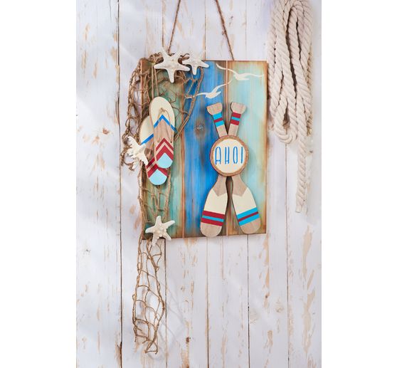 VBS Decorative wooden panel with suspension