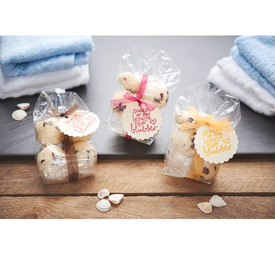 Bath balls, foaming