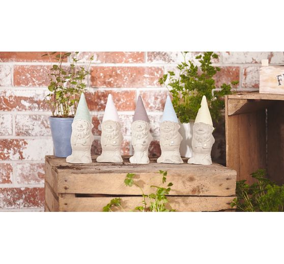Latex casting mould "Garden gnome", approx. 8 x 21.5 cm