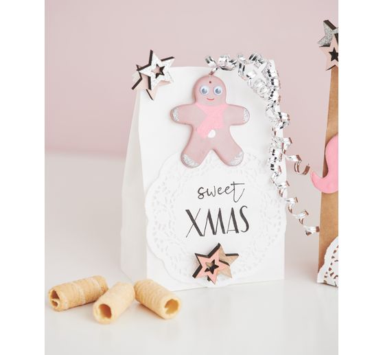 VBS Papier Spitzendeckchen, Weiß