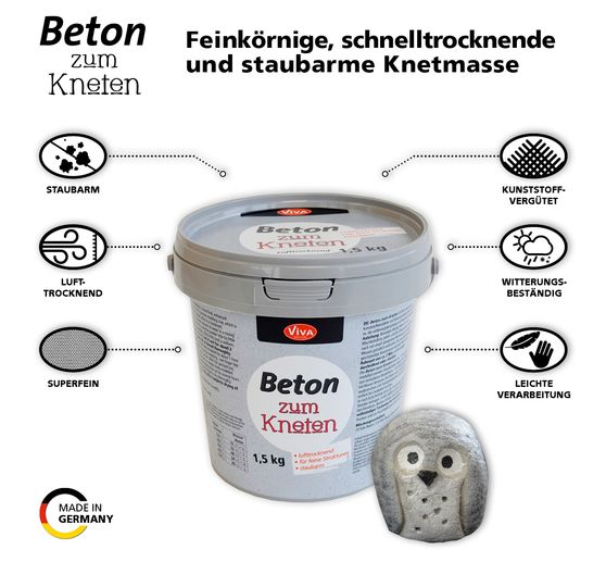 Beton zum Kneten