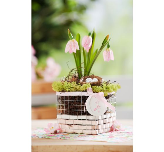 Reliefeinlage "Kirschblüte", oval