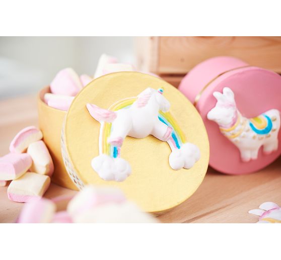 Casting mould "Unicorns", 6 motifs