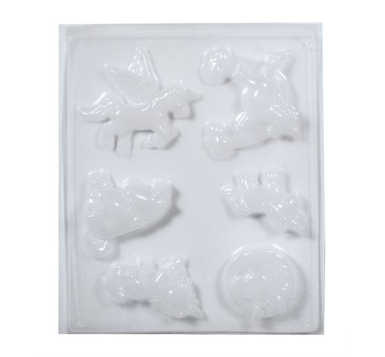 Casting mould "Unicorns", 6 motifs
