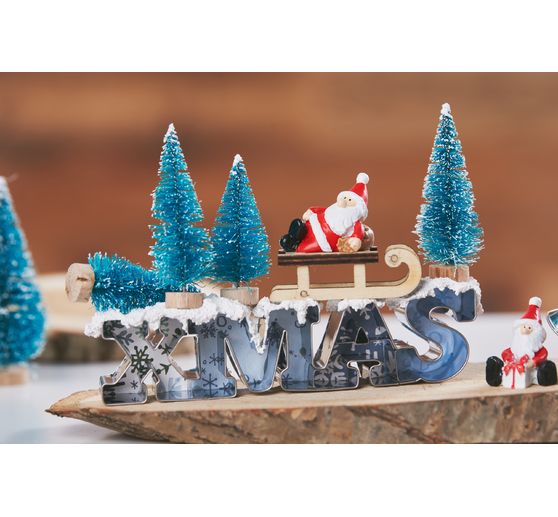 VBS Miniature fir tree, set of 16, snowed
