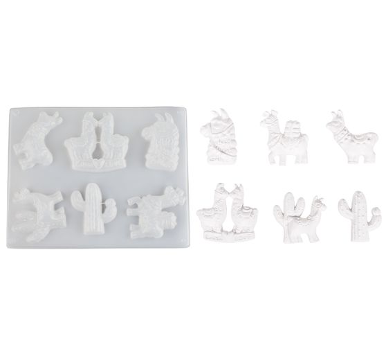 Casting mould "Llamas"