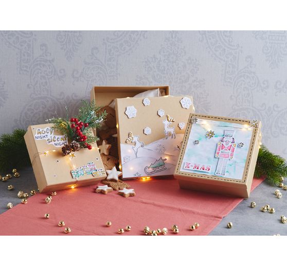 VBS Schablonen-Set "Frohe Weihnachten"