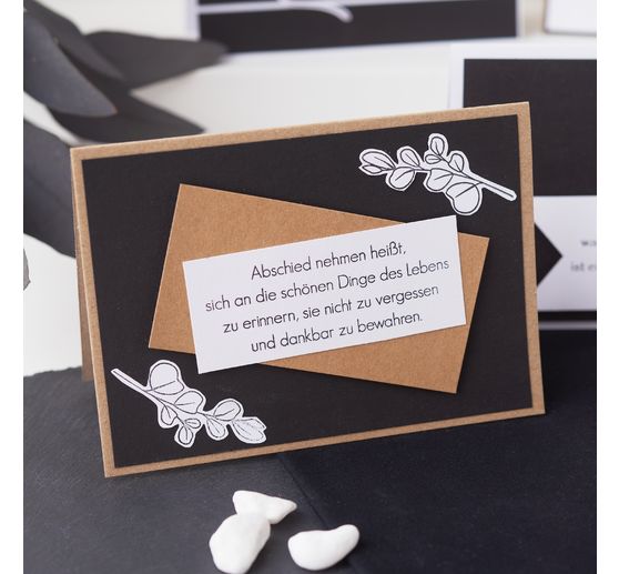 Kraftpapier-Block "Mixed", 3 x 20 Blatt