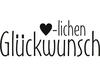 Holzstempel "Herzlichen Glückwunsch"