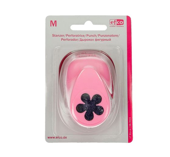 Motivlocher Retro Blume, 2,5 cm