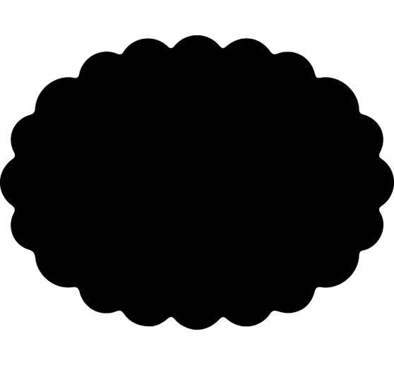VBS Magnet-Stanzer "Oval gezahnt"