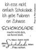 Clear Stempel-Set "Schokolade"