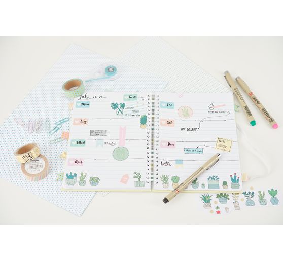 Clear Stamps "Wochentage & Zahlen"