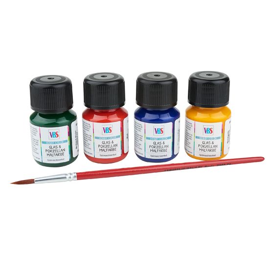 VBS Glass & porcelain paints "Starter set"