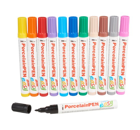 KREUL Porcelain Pen easy, 12-Set