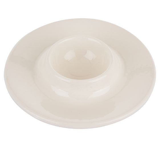Egg cup "Flat", porcelain, 12 pieces