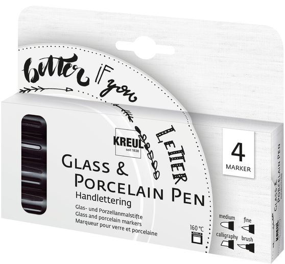 KREUL Glass & Porcelain Pen "Handlettering"