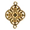 Charms-Verbinder "Ornament" Gold