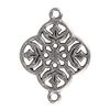 Charms-Verbinder "Ornament" Silber