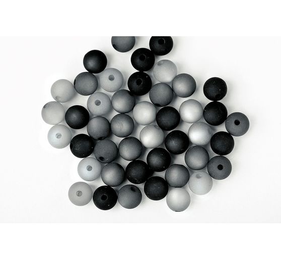 Polaris-Perlen-Mix, 8mm, 45 Stück