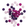 Polaris-Perlen-Mix, 6mm Lila