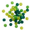 Polaris-Perlen-Mix, 6mm Grün