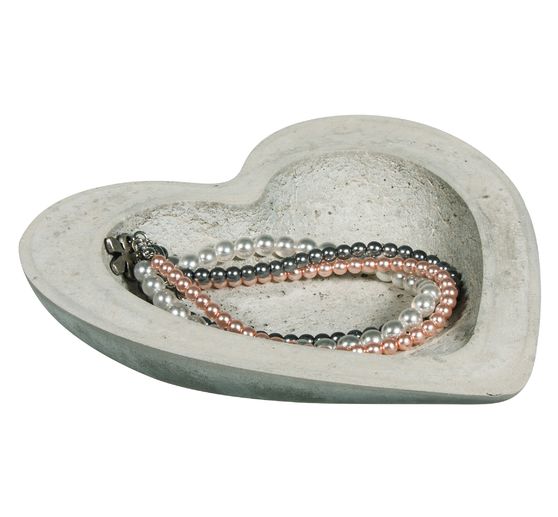 Creative set "Concrete Heart Bowl"