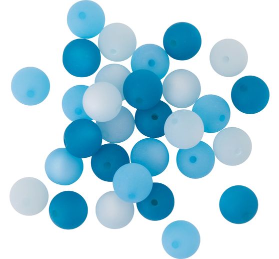 Polaris-Perlen-Mix, 10mm, 30 Stück