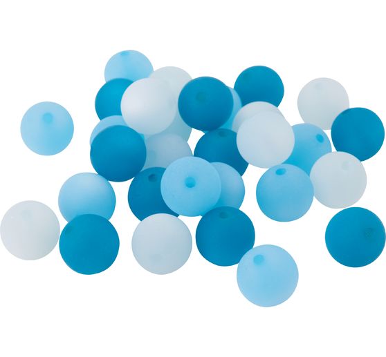 Polaris-Perlen-Mix, 10mm, 30 Stück