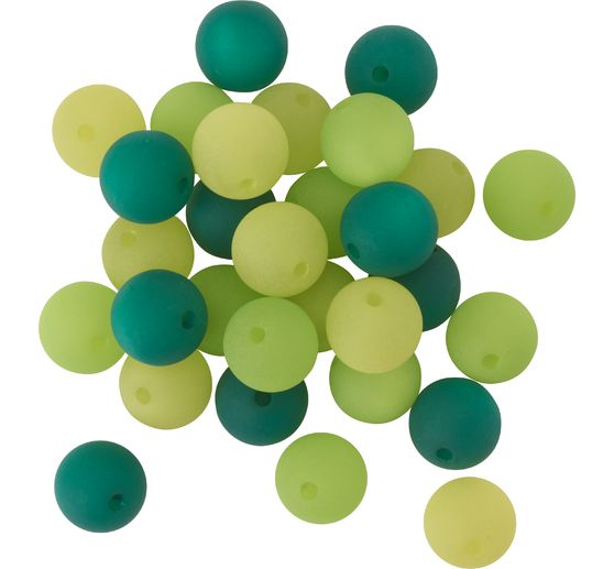 Polaris-Perlen-Mix, 10mm, 30 Stück