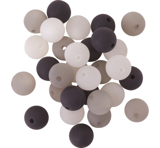Polaris-Perlen-Mix, 10mm, 30 Stück