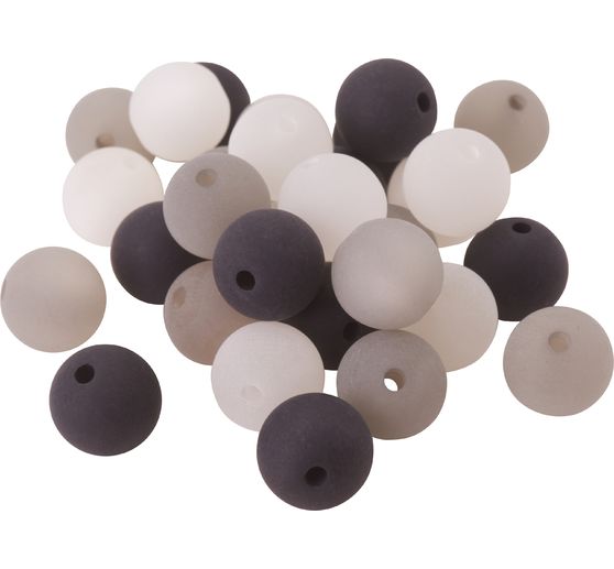 Polaris-Perlen-Mix, 10mm, 30 Stück