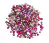 Glaswachsperlen-Mix "Lila-Bunt", 150 g